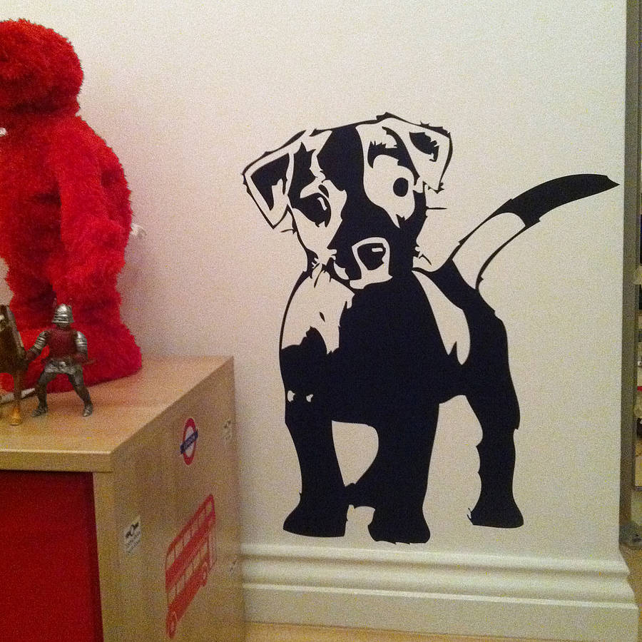 love my dog wall sticker by nutmeg
